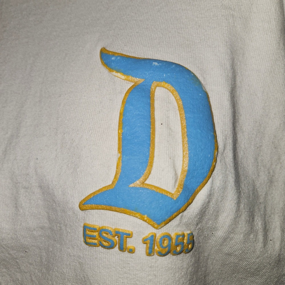 Disneyland Resort Spirit Jersey White Graphic Sweatshirt Top Unisex - Picture 6 of 9